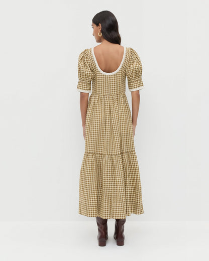 Women Loeffler Randall Gillian Puff-Sleeve Dress