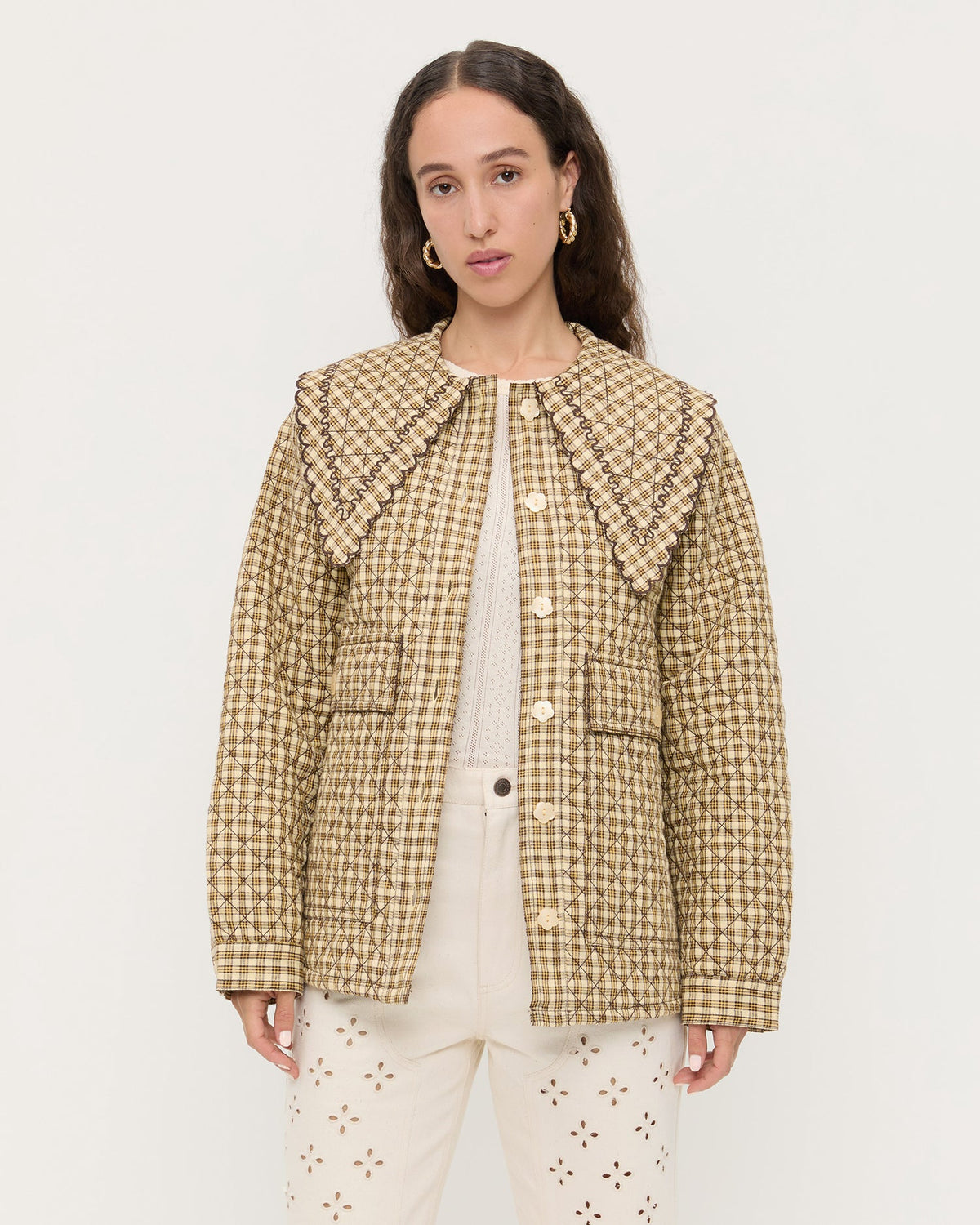 Women Loeffler Randall James Quilted Jacket