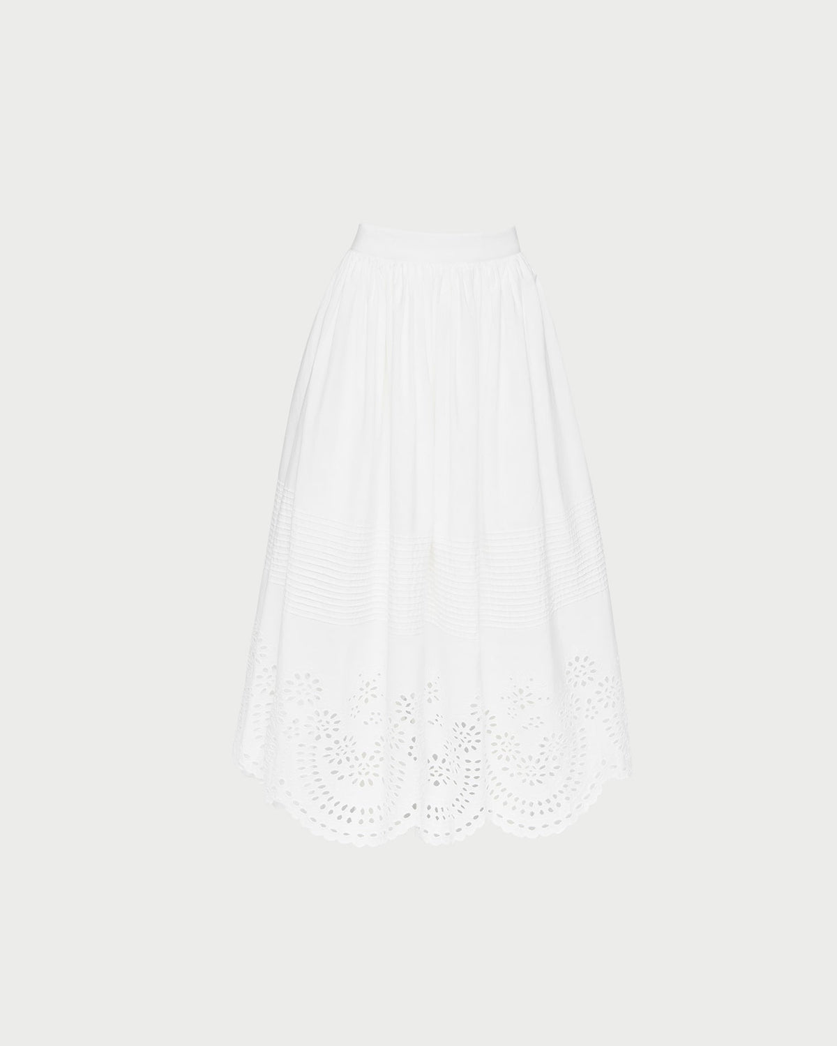 Women Loeffler Randall Tinsley Broderie Skirt
