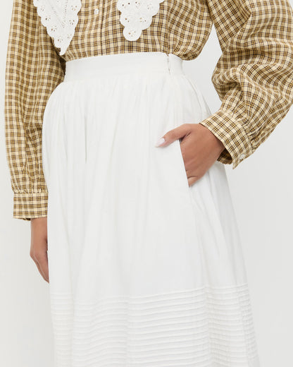 Women Loeffler Randall Tinsley Broderie Skirt