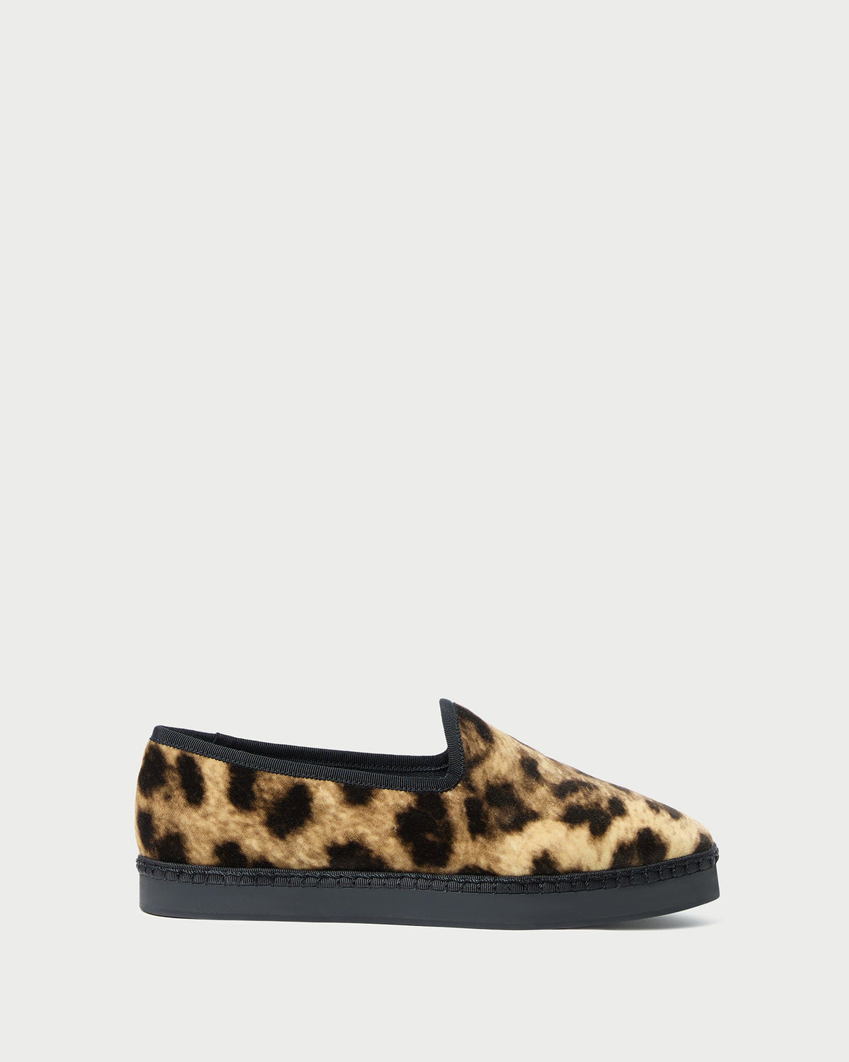 Women Loeffler Randall Mattie Leopard Velvet Slip-On Sneaker