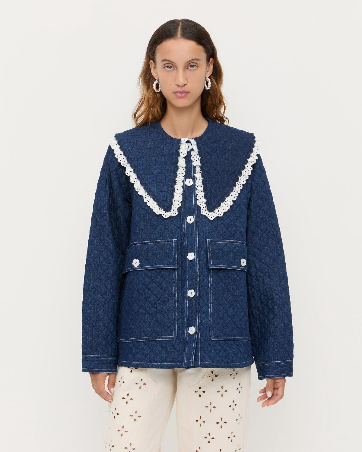 Women Loeffler Randall James Quilted Jacket