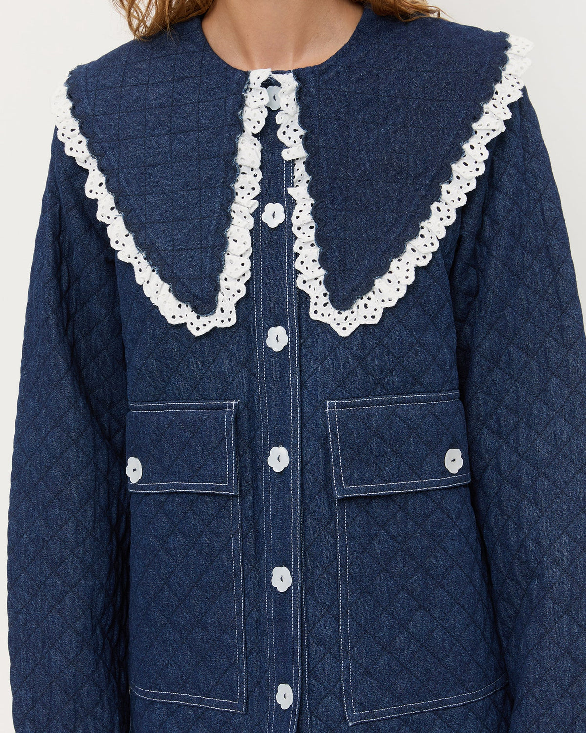 Women Loeffler Randall James Quilted Jacket