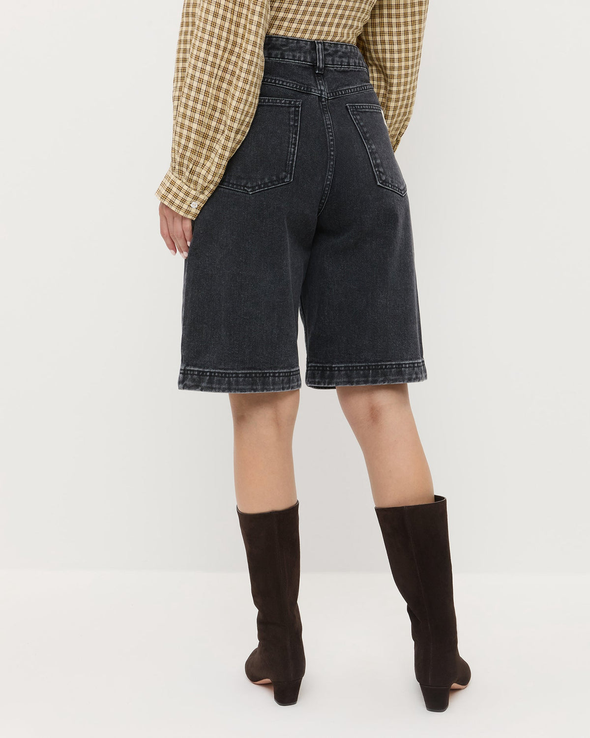 Women Loeffler Randall Everett Denim Short