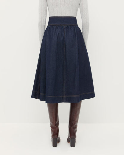Women Loeffler Randall Ruthie Denim Skirt
