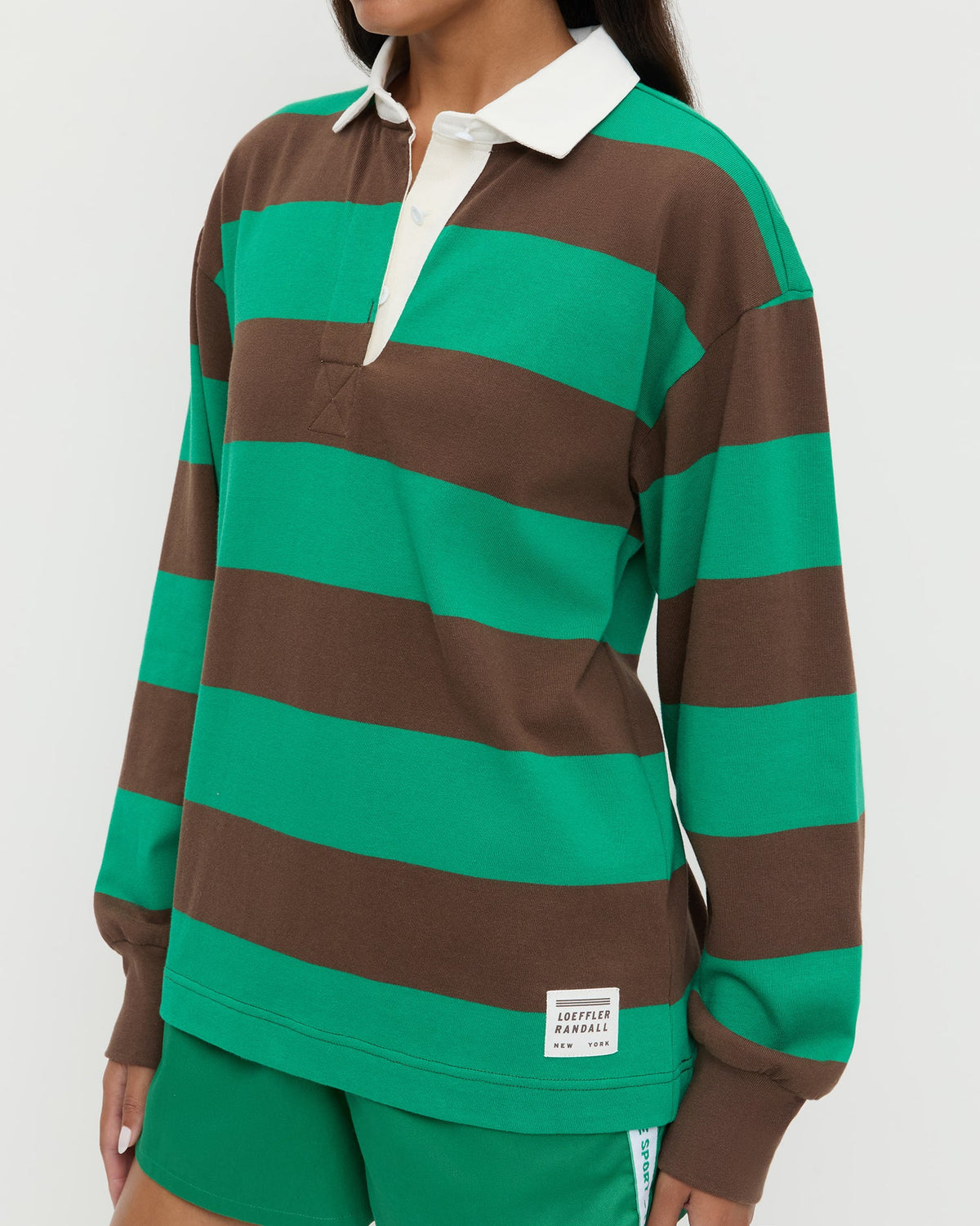 Women Loeffler Randall Evan Rugby Shirt