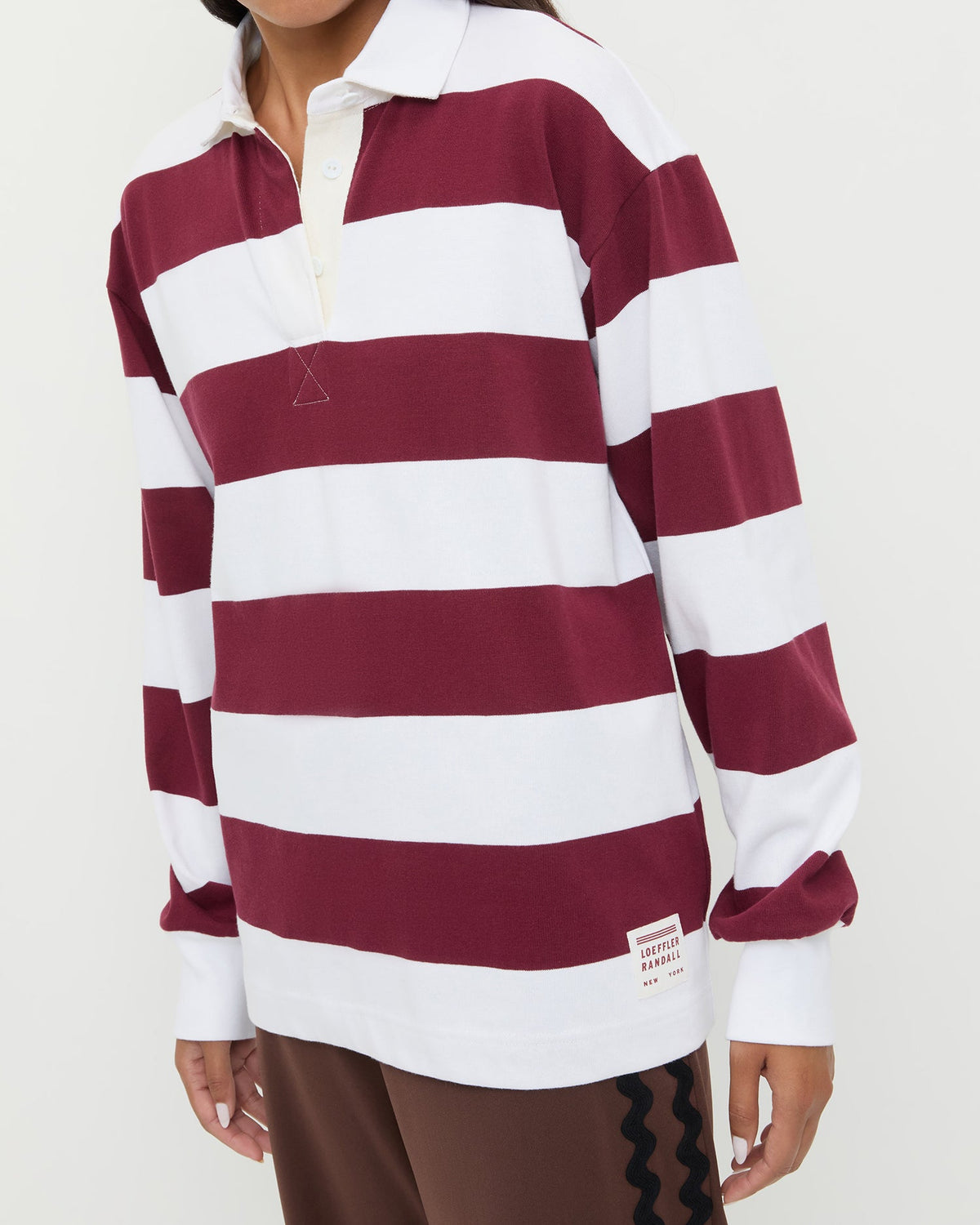 Women Loeffler Randall Evan Rugby Shirt