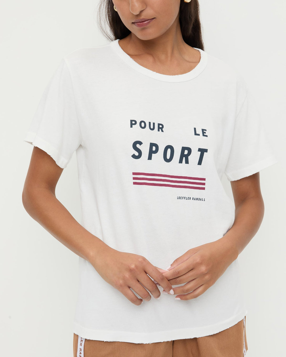 Women Loeffler Randall Le Bon Shoppe Sport Tee