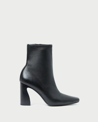 Women Loeffler Randall Chloe Black Leather Ankle Boot