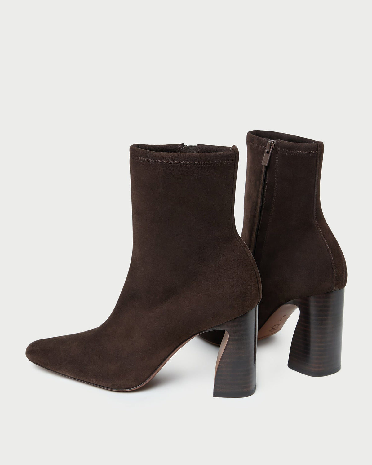 Women Loeffler Randall Chloe Brown Suede Ankle Boot