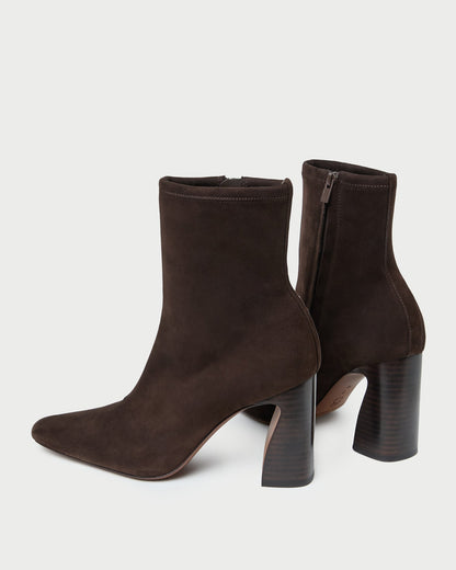 Women Loeffler Randall Chloe Brown Suede Ankle Boot