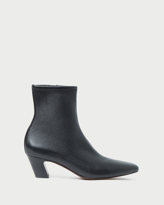 Women Loeffler Randall Doria Black Leather Ankle Boot
