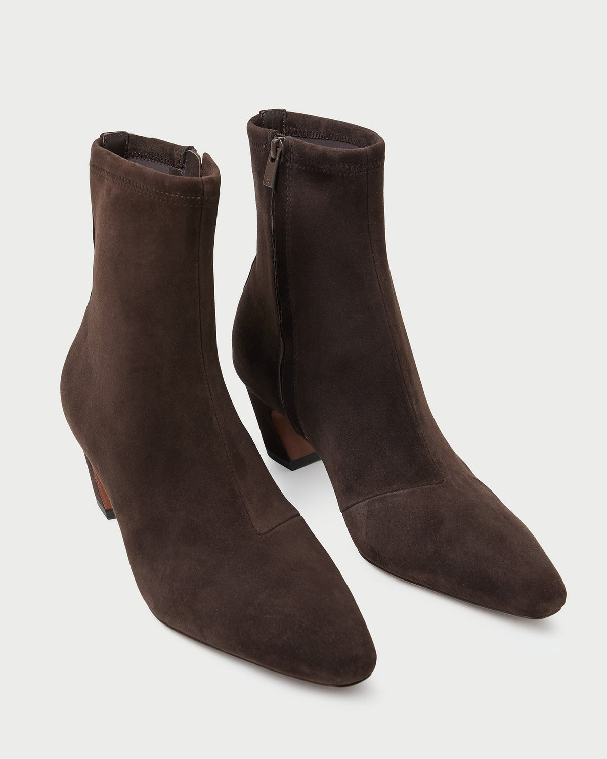 Women Loeffler Randall Doria Brown Suede Ankle Boot