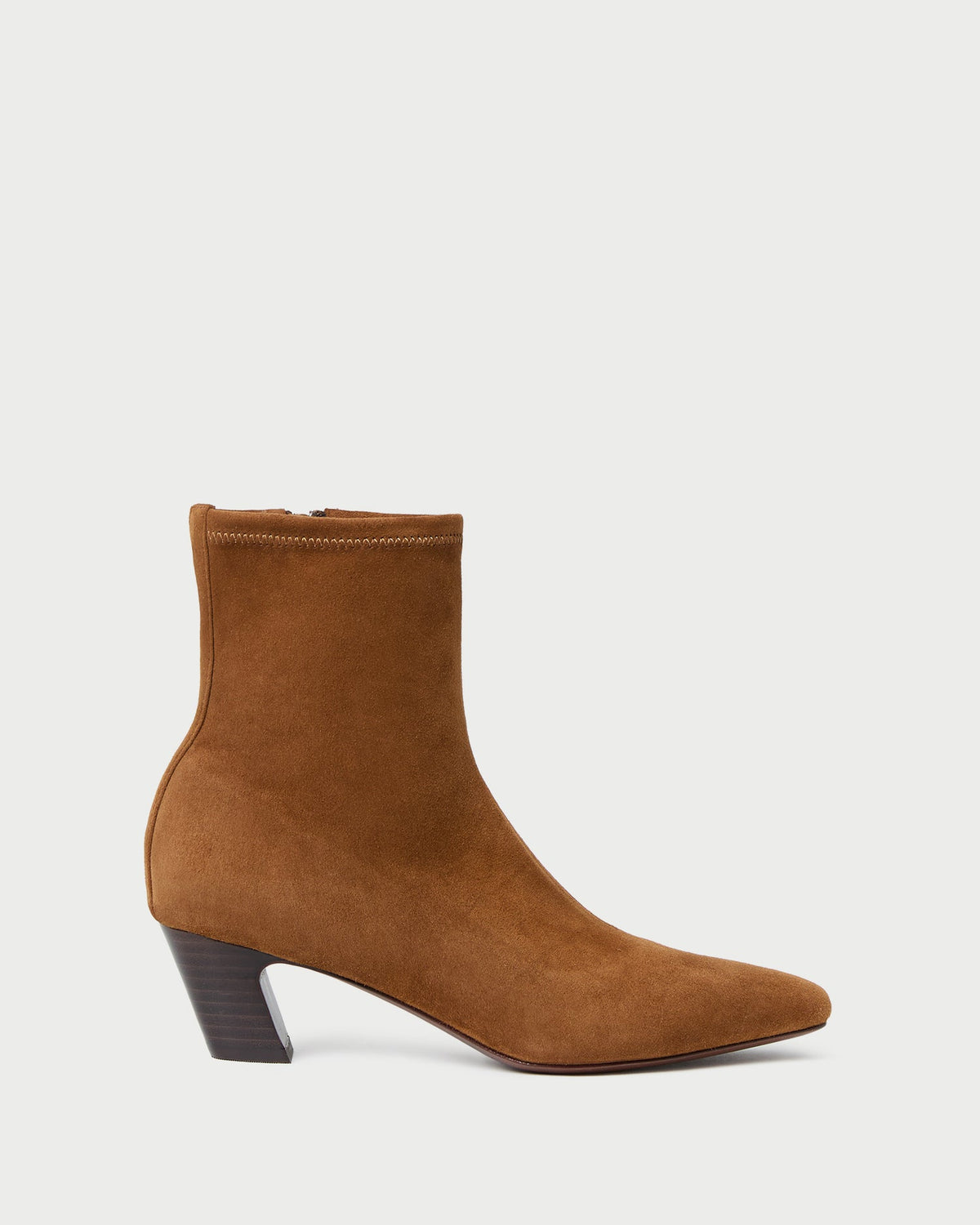 Women Loeffler Randall Doria Cacao Suede Ankle Boot