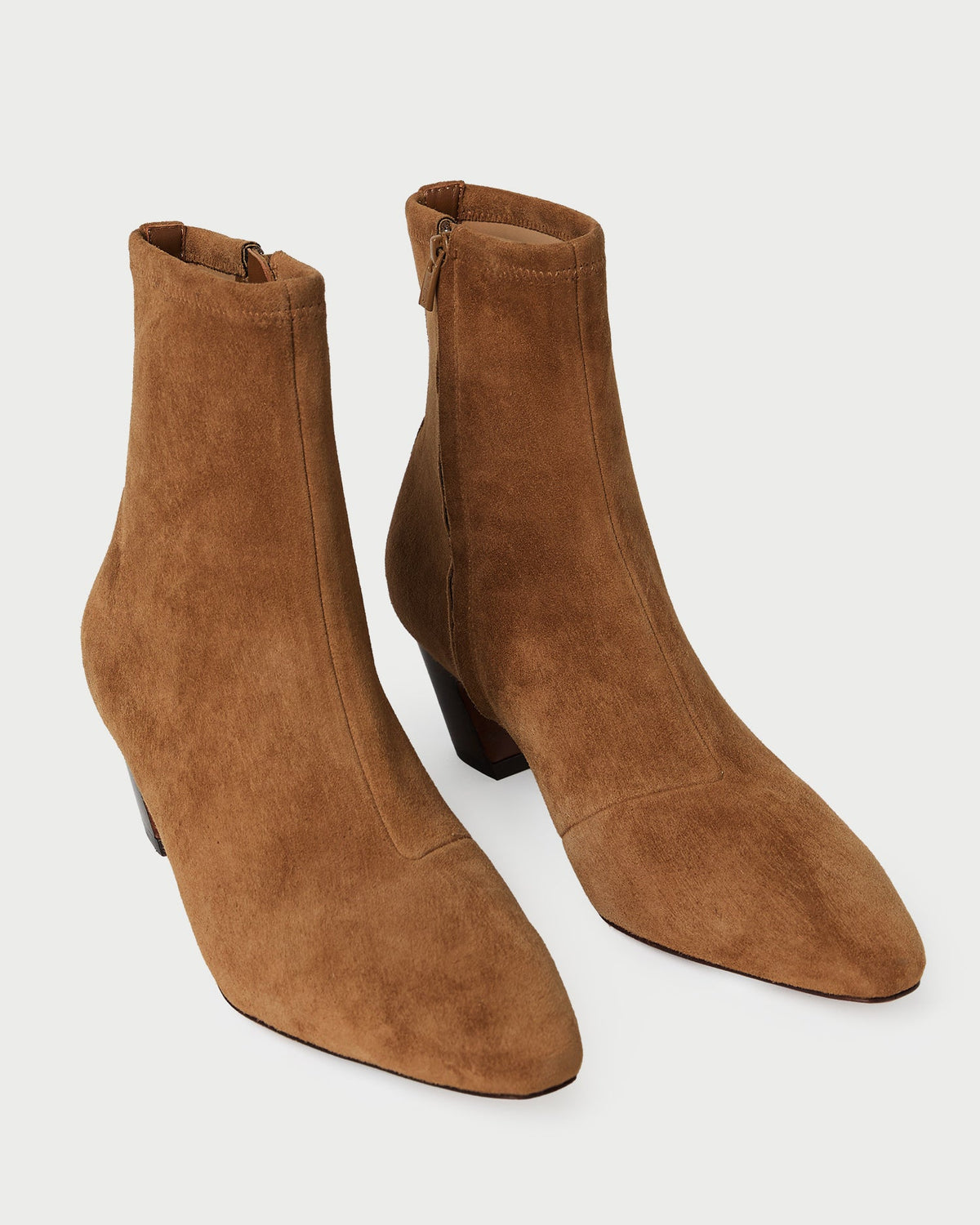 Women Loeffler Randall Doria Cacao Suede Ankle Boot
