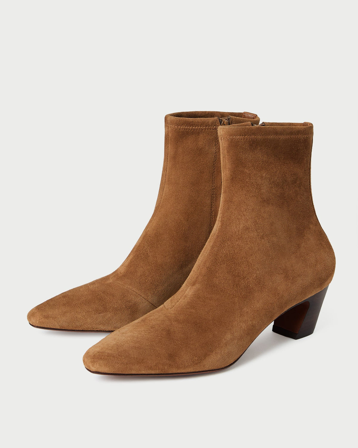 Women Loeffler Randall Doria Cacao Suede Ankle Boot