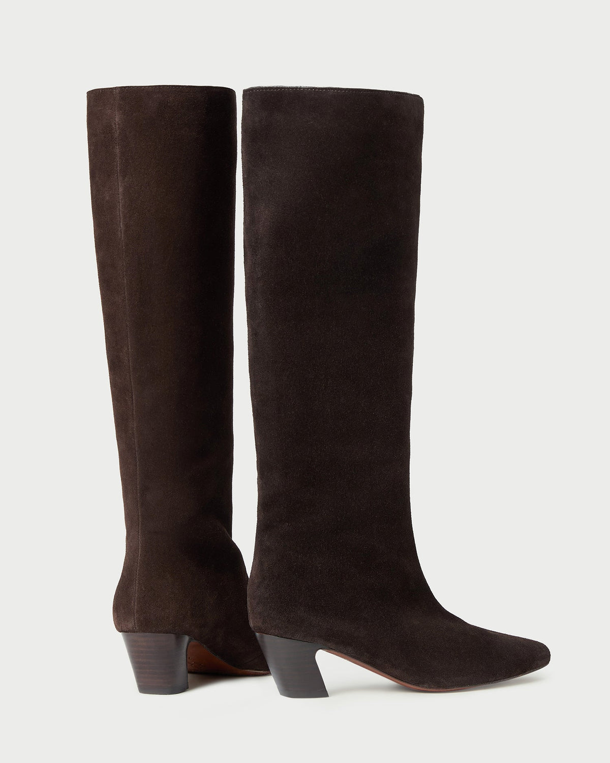 Women Loeffler Randall Marley Brown Suede Tall Boot