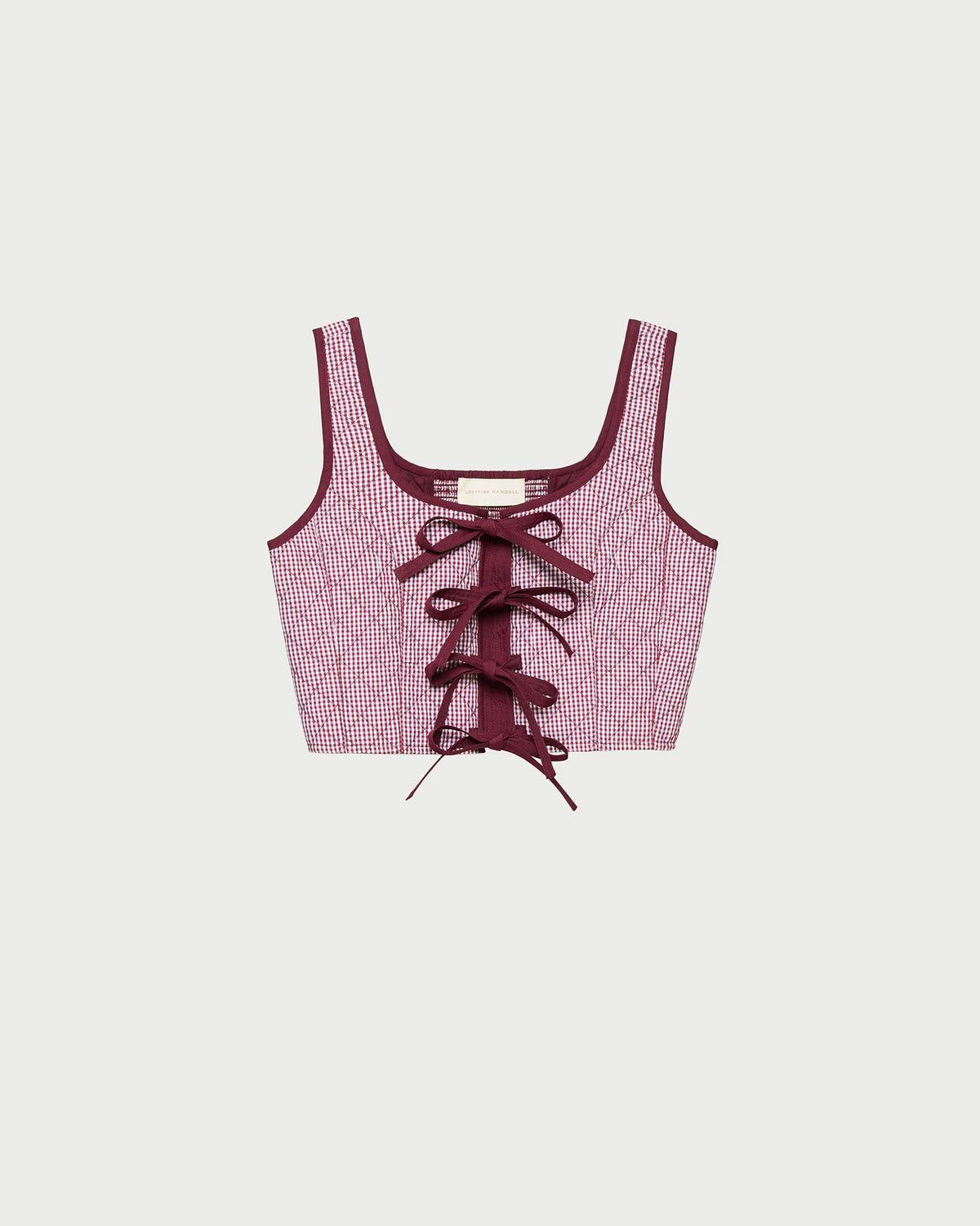 Women Loeffler Randall Callista Tie-Front Vest
