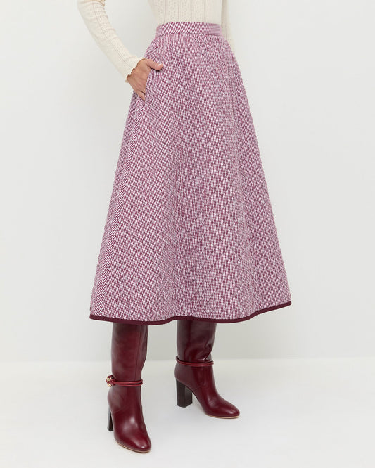 Women Loeffler Randall Clara Quilted Skirt
