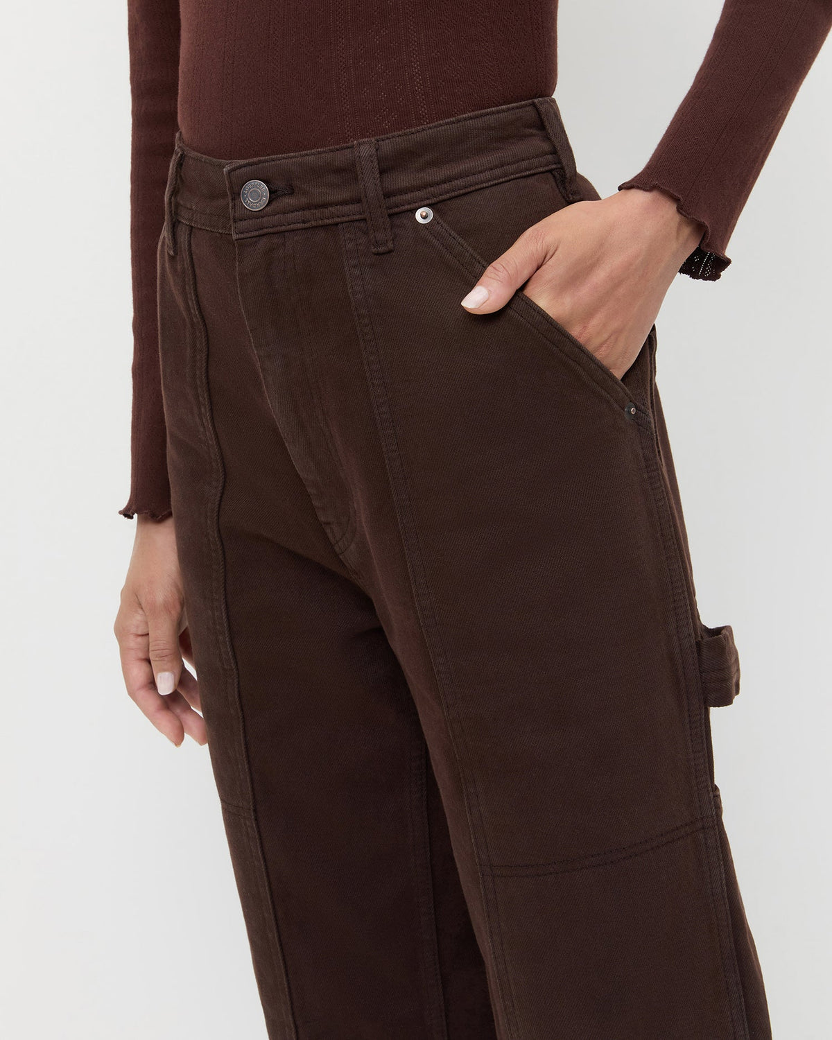 Women Loeffler Randall Molly Workwear Jean