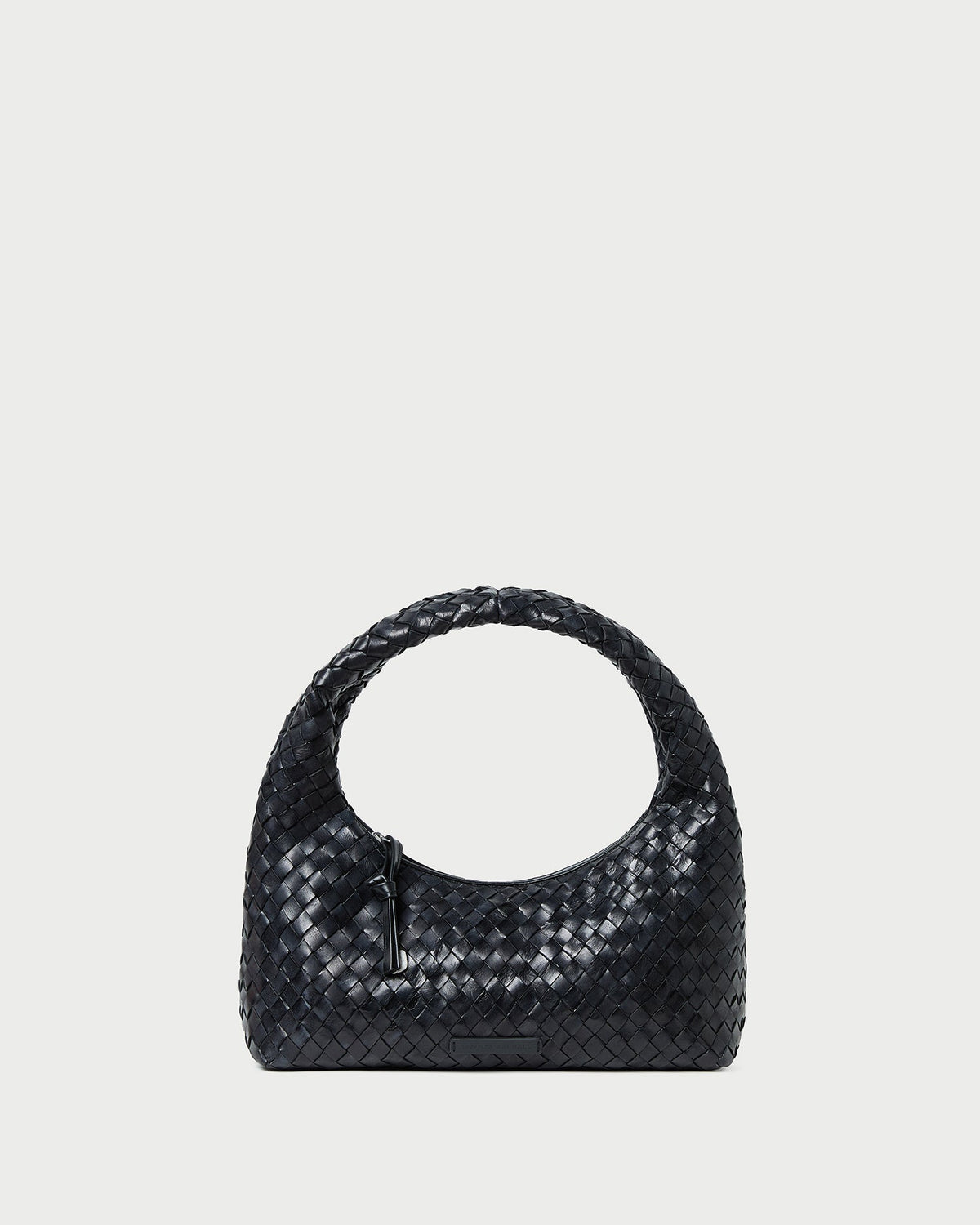 Women Loeffler Randall Mercer Black Woven Shoulder Bag