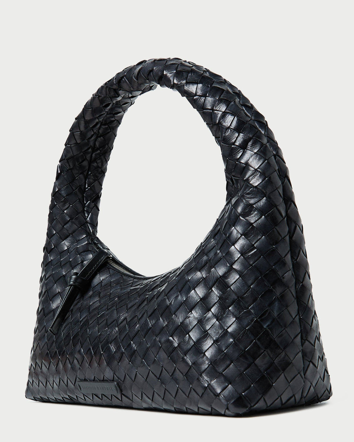 Women Loeffler Randall Mercer Black Woven Shoulder Bag
