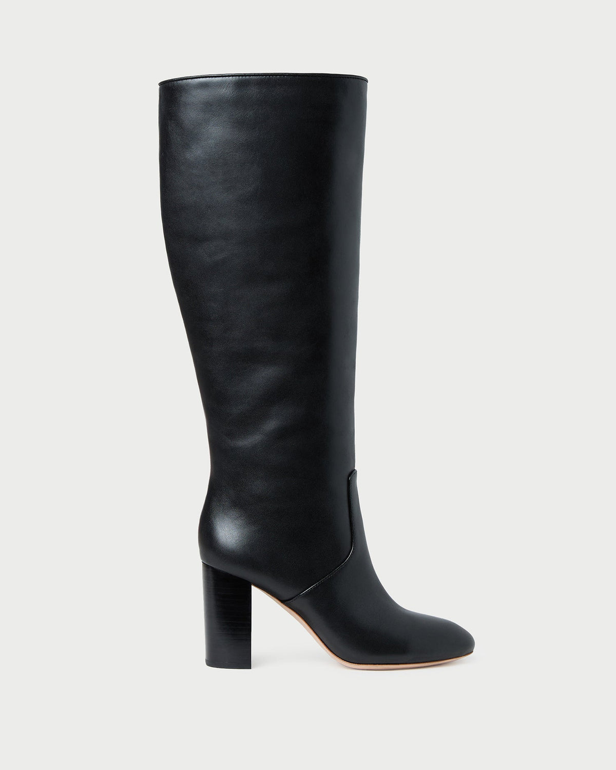Women Loeffler Randall Goldy Black Wide-Calf Boot