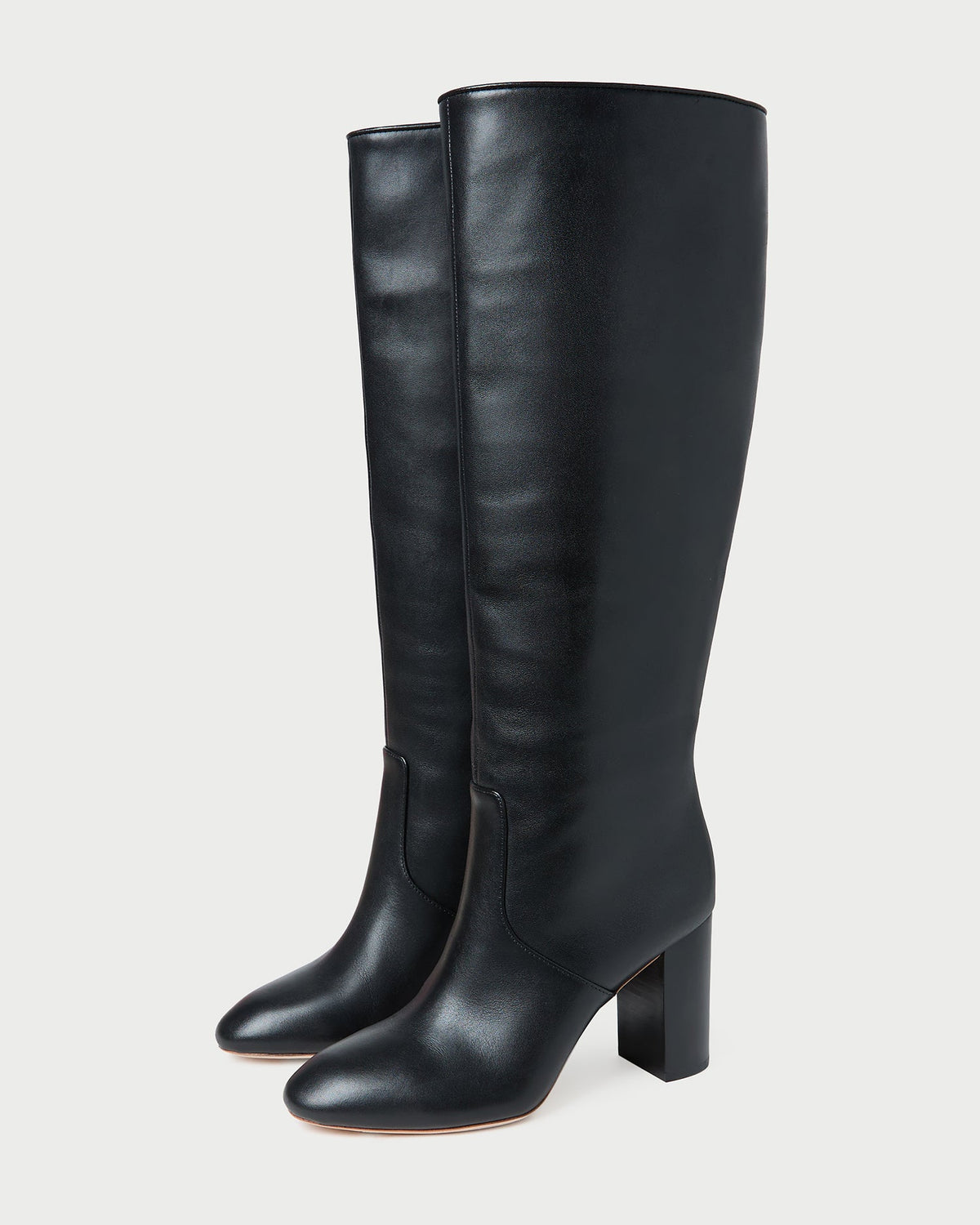 Women Loeffler Randall Goldy Black Wide-Calf Boot