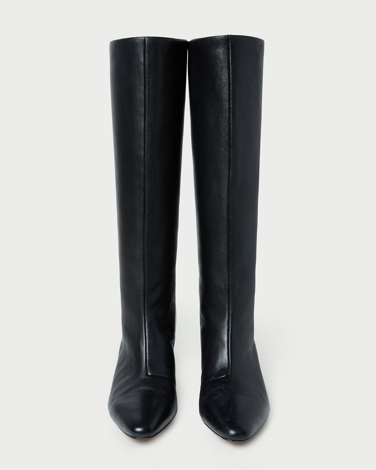 Women Loeffler Randall Marley Black Leather Tall Boot