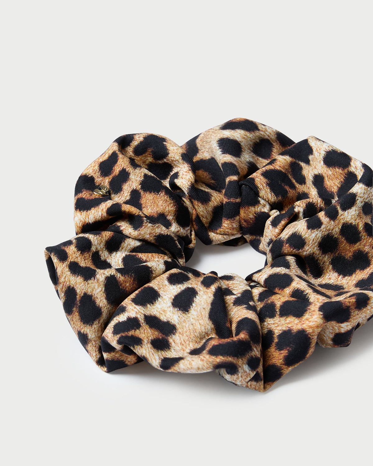Women Loeffler Randall Astrid Leopard Jersey Scrunchie