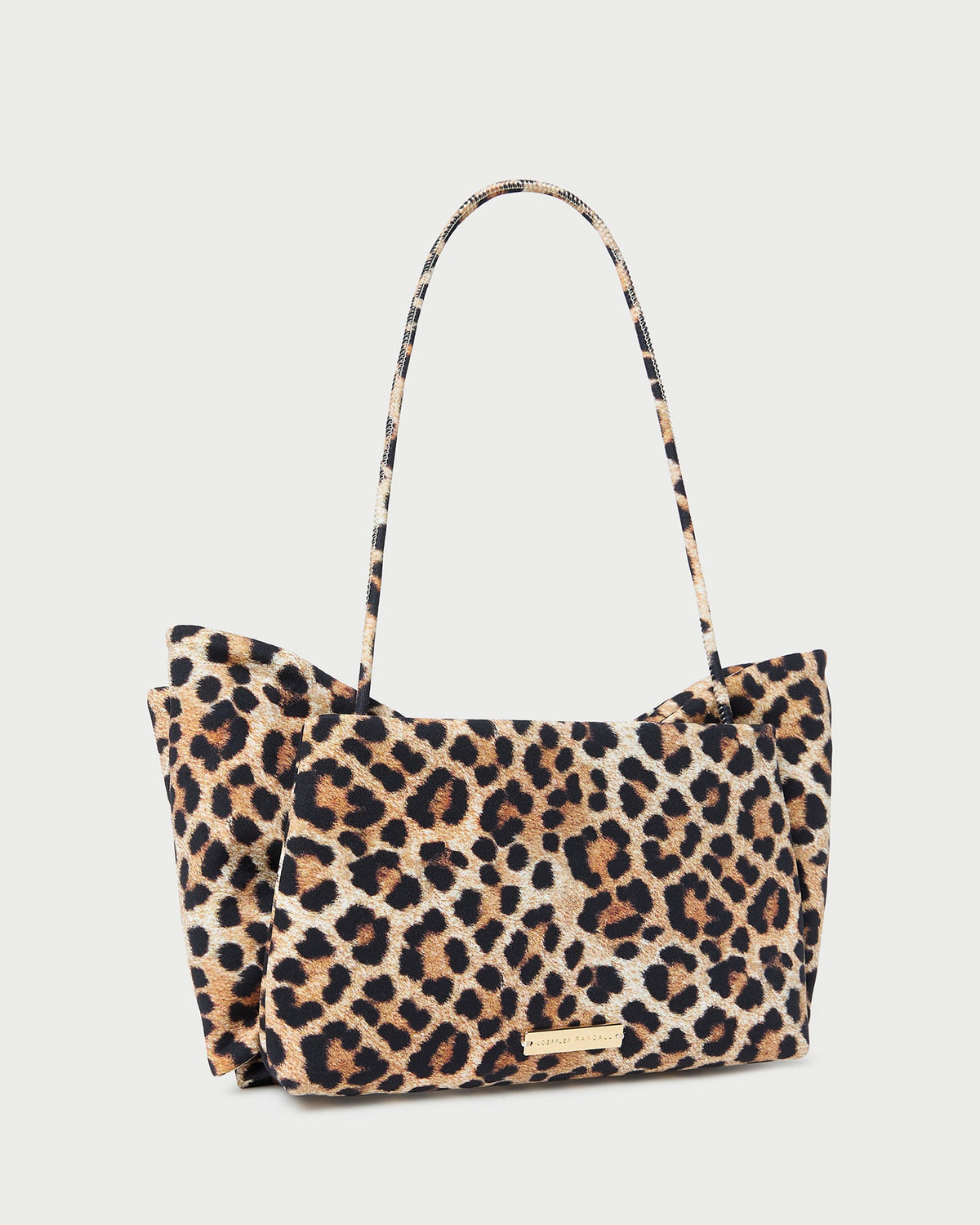 Women Loeffler Randall Valerie Leopard Jersey Bow Bag