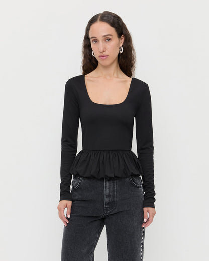 Women Loeffler Randall Posie Peplum Top