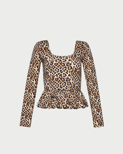 Women Loeffler Randall Posie Peplum Top